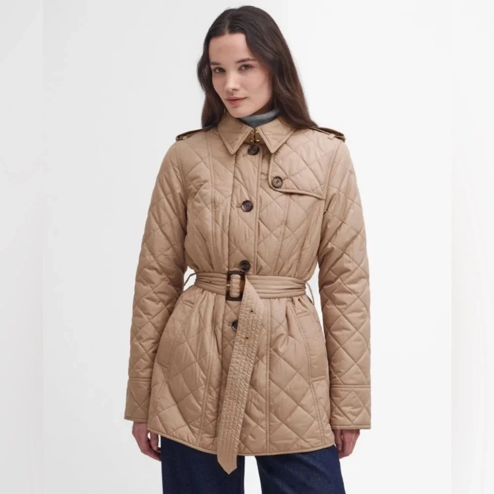 Barbour Tummel Quilted Jacket. Size 8. Brand New With Tags. Nordstrom Tuckernuck - Picture 2 of 8